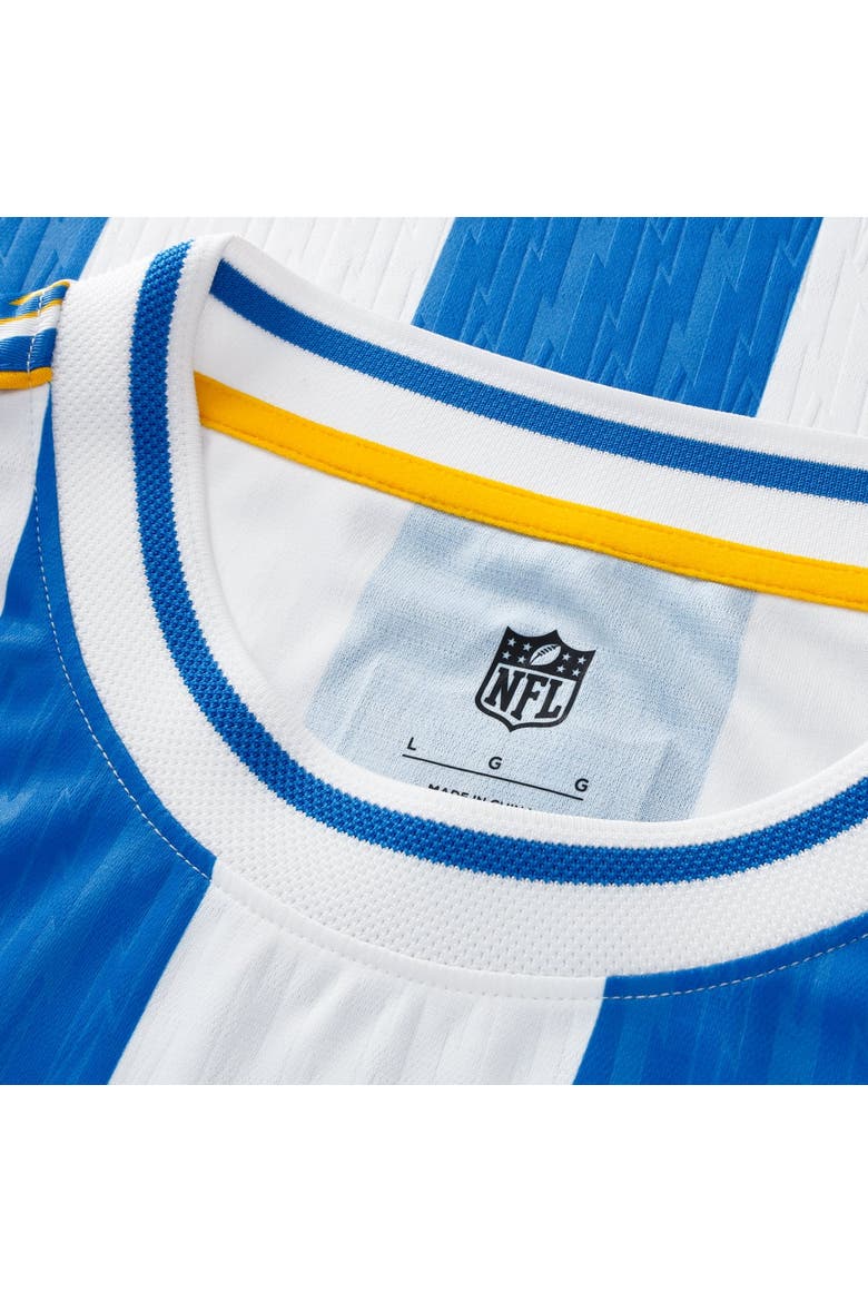 Youth Fanatics Blue/White Los Angeles Chargers Football x Football Fan Top, Alternate, color, Blue