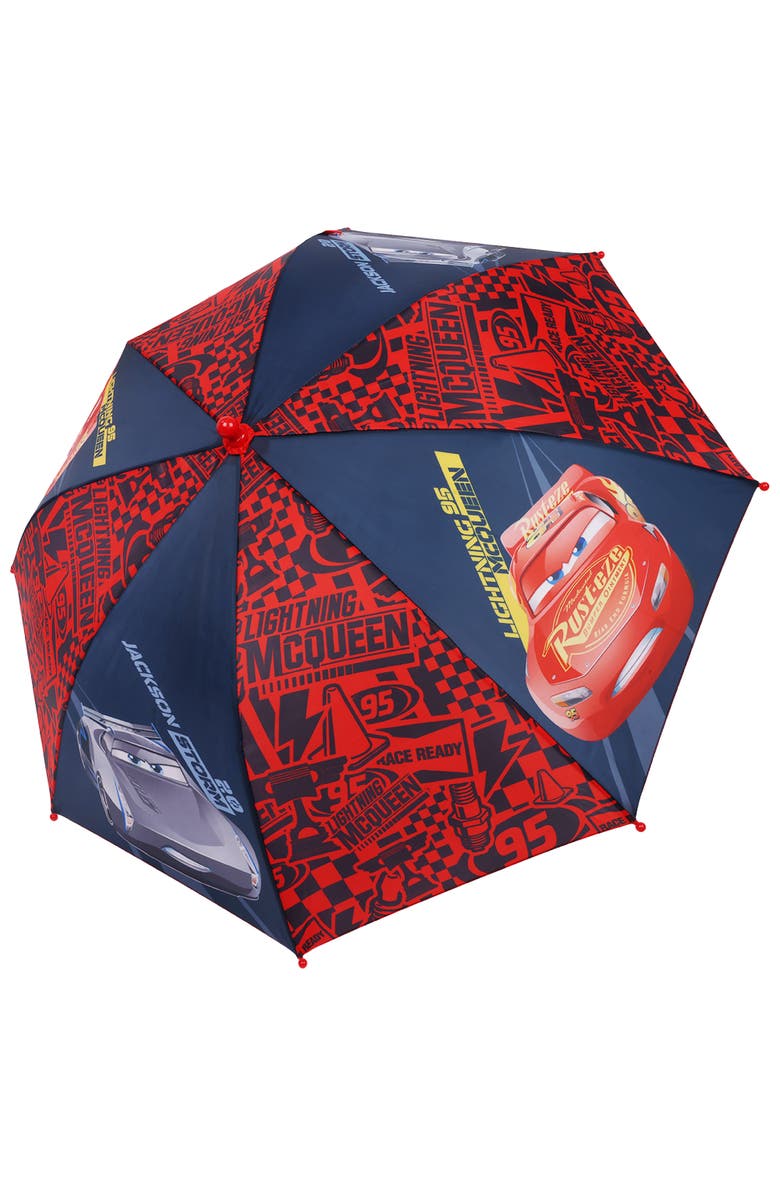 Disney Pixar Cars Lightning McQueen Kids Umbrella, Alternate, color, Multi