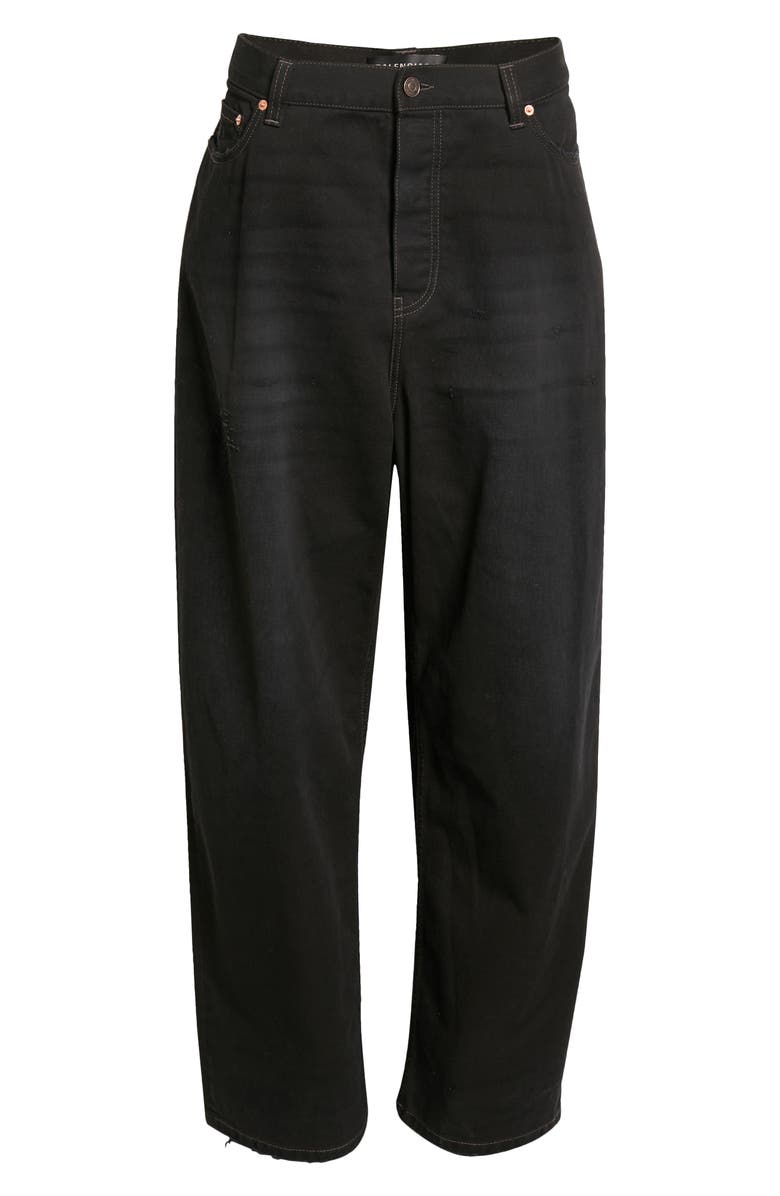 Balenciaga Baggy Nonstretch Jeans, Alternate, color,