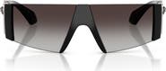 Versace 136mm Rectangular Sunglasses