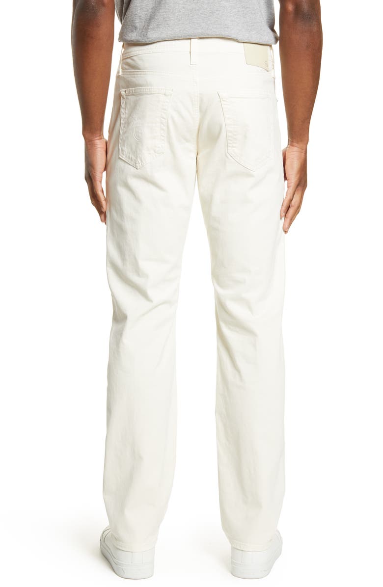 AG Graduate SUD Straight Leg Pants, Alternate, color, Ivory Dust