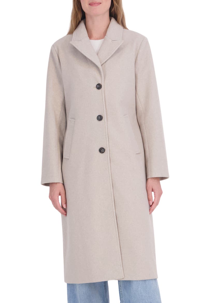 Single Breasted Coat, Main, color, OATMEAL