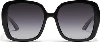 QUAY Full Glam 56mm Gradient Square Sunglasses | Nordstrom display picture 1