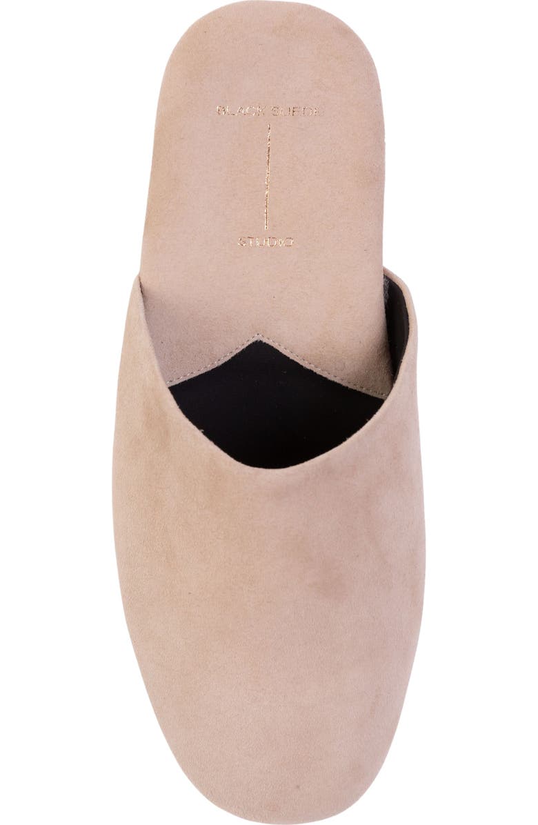 BLACK SUEDE STUDIO Shiloh Mule, Alternate, color, Tan Suede