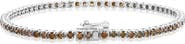 SOUZANA by Suzy Levian 14K Gold Brown Diamond Bracelet