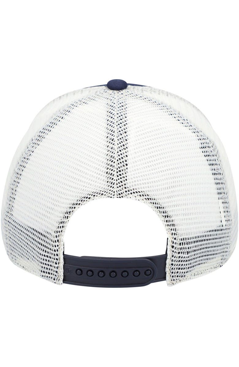 '47 Men's '47 Navy Penn State Nittany Lions Howell MVP Trucker Snapback Hat, Alternate, color, 