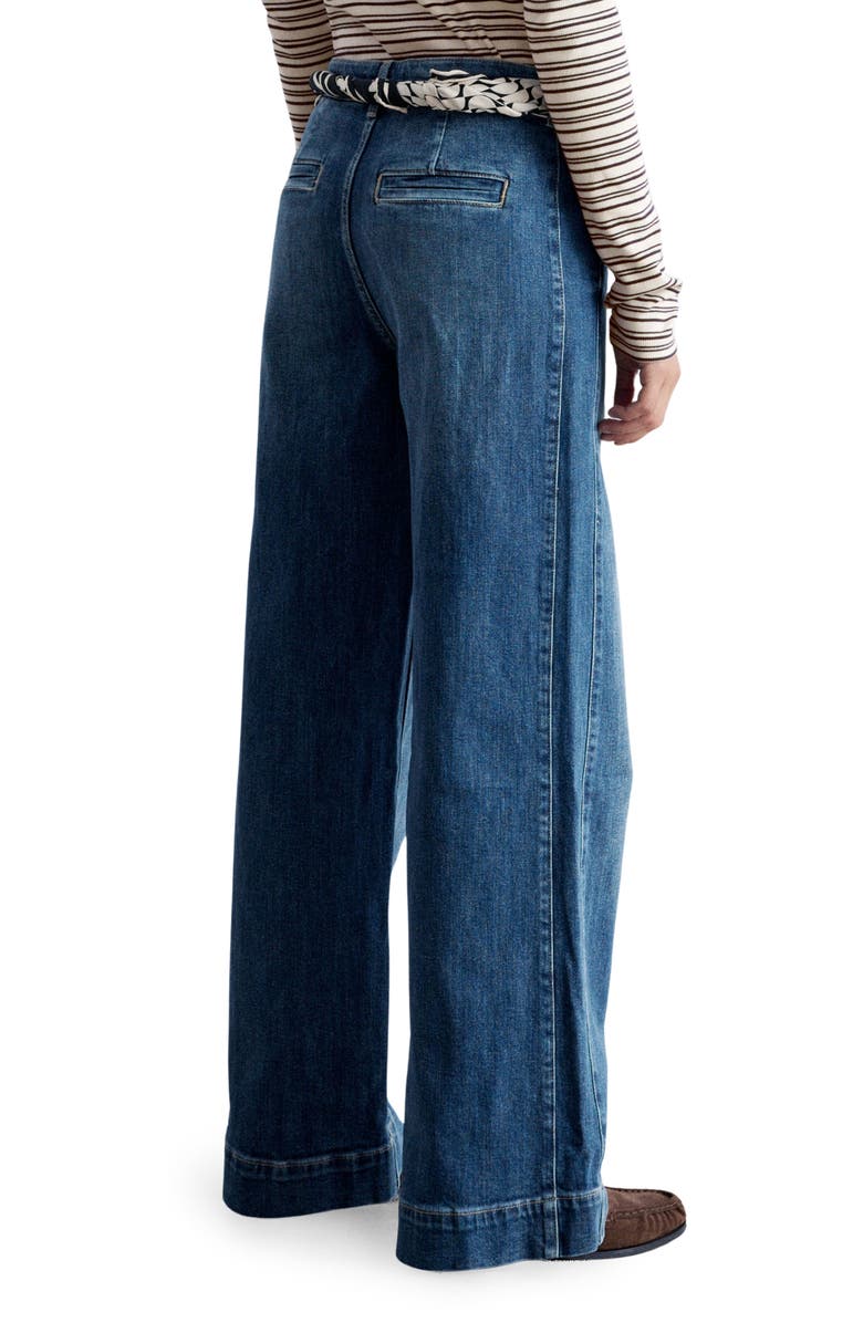 & Other Stories Wide Leg Jeans, Alternate, color, Mid Wash