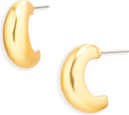 Karine Sultan Arc Hoop Earrings