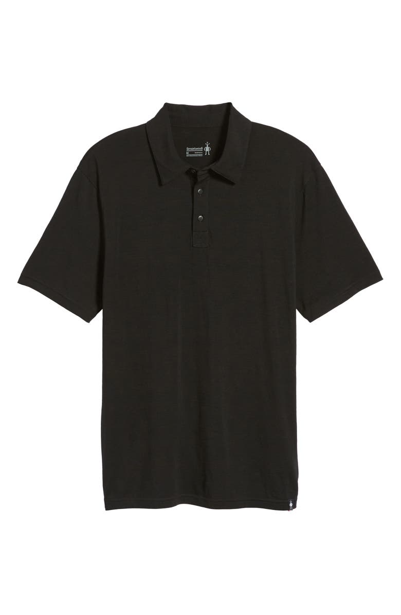 Smartwool Merino 150 Wool Blend Polo Shirt, Alternate, color, 