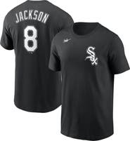 Nike Men's Nike Bo Jackson Black Chicago White Sox Cooperstown Collection Name & Number T-Shirt