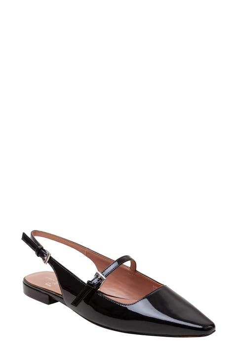 Celeste Slingback Pointed Toe Flat (Women)
