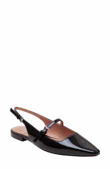 Linea Paolo Celeste Slingback Pointed Toe Flat