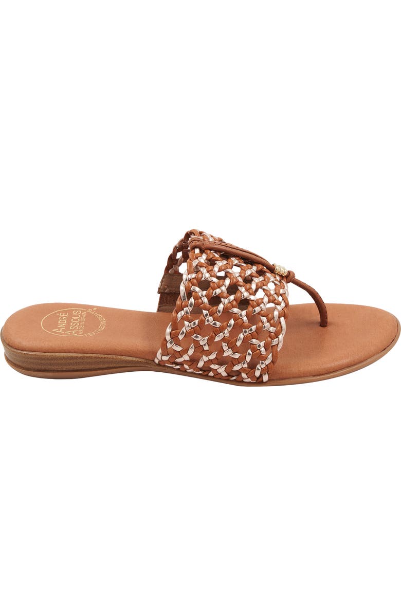 André Assous Nice Woven Sandal, Alternate, color,