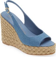 Stuart Weitzman Island Espadrille Wedge Sandal