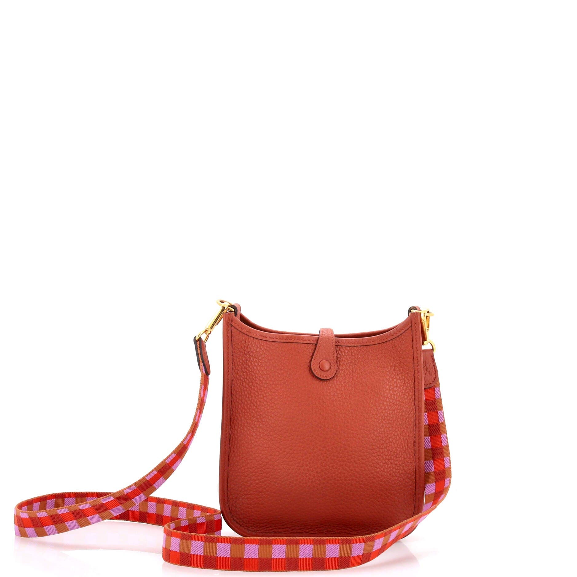 Pre-Owned Hermes Evelyne Bag Gen III Clemence TPM, Alternate, color, Cuivre