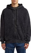 G-STAR Washed Loose Fit Zip Hoodie