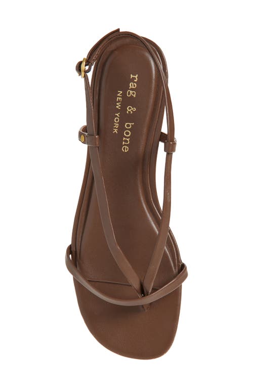 Rag & Bone Giselle Strappy Thong Sandals Dkmocha