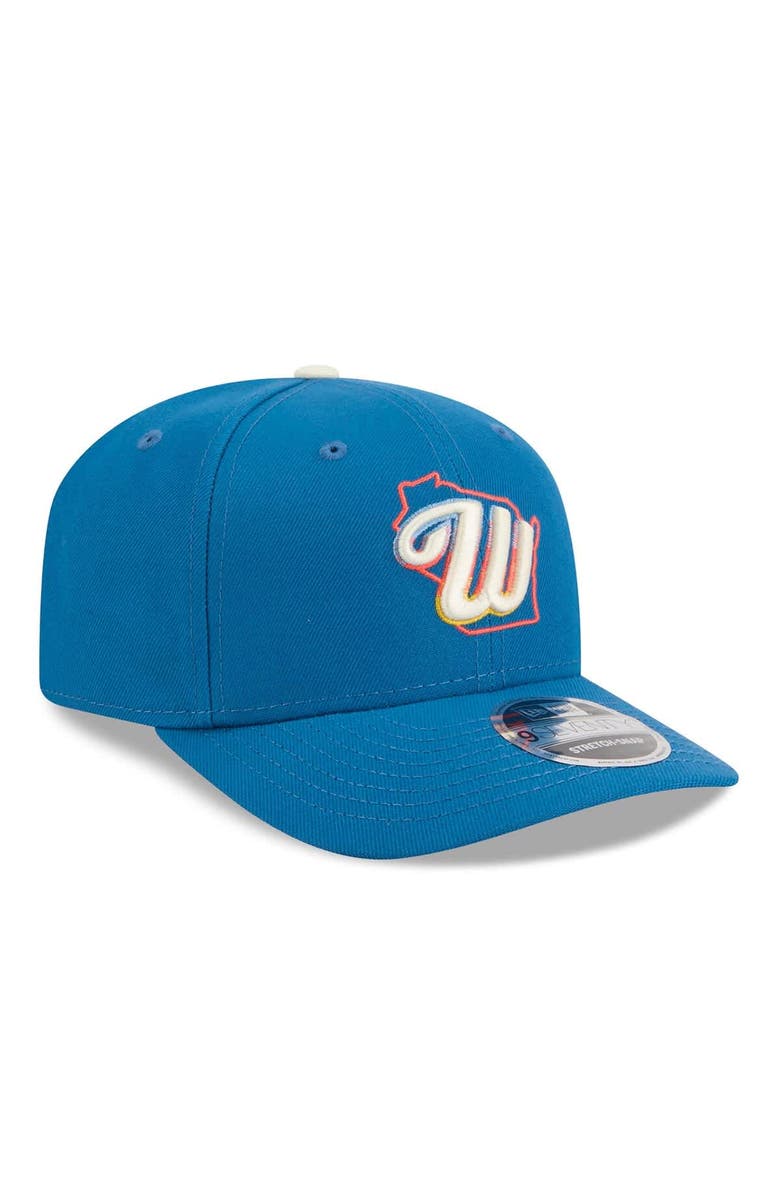 New Era Men's New Era Blue Milwaukee Brewers 2026 City Connect 9SEVENTY Adjustable Hat, Alternate, color, Blue