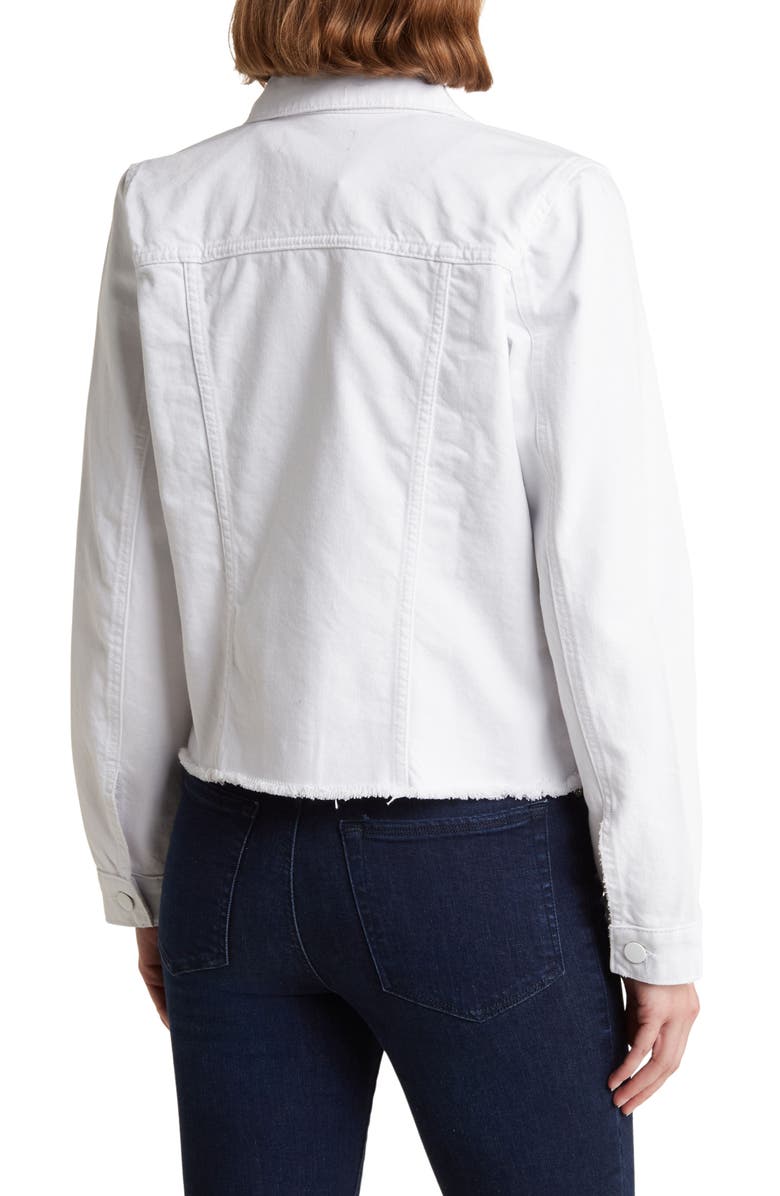 KUT from the Kloth Julia Crop Denim Jacket, Alternate, color, 