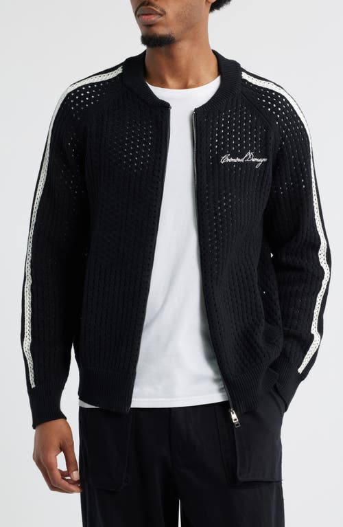 Criminal Damage Mesh Track Jacket