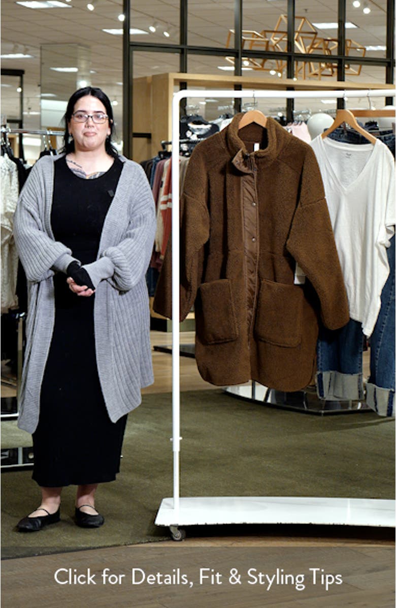 Faux Shearling Jacket, sales video thumbnail