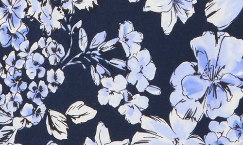 Tommy Hilfiger Floral Flutter Sleeve Jersey Shift Dress