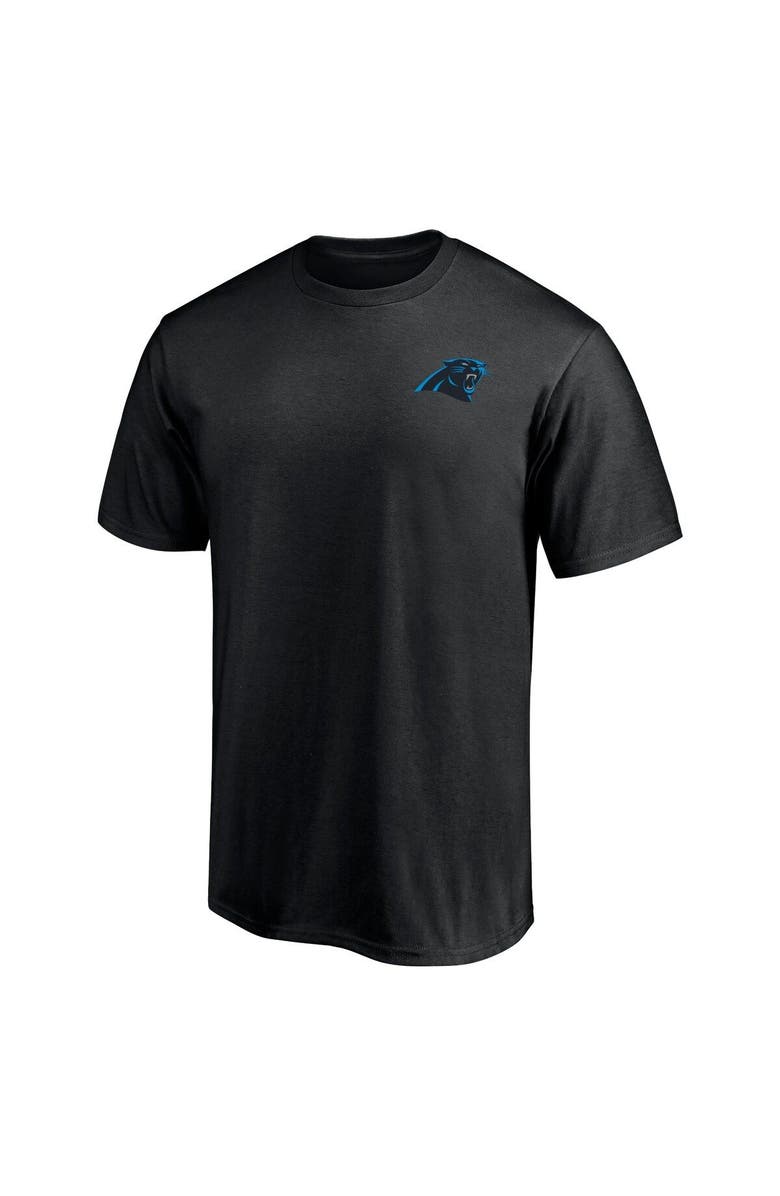 FANATICS Men's Fanatics Branded Black Carolina Panthers #1 Dad T-Shirt, Alternate, color,