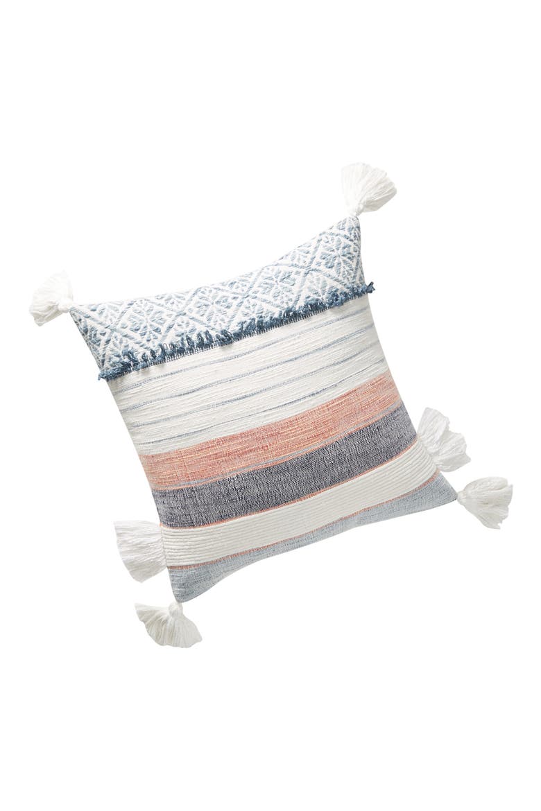 Anthropologie Rosewood Accent Pillow, Alternate, color, BLUE