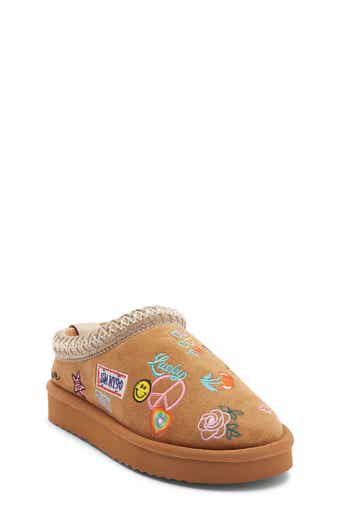 Steve Madden Kids' JSelenae Faux Fur Lined Slipper