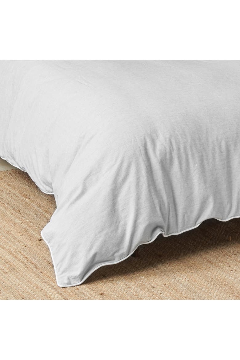 Tate Boulder Queen Duvet Cover, Alternate, color, Gray