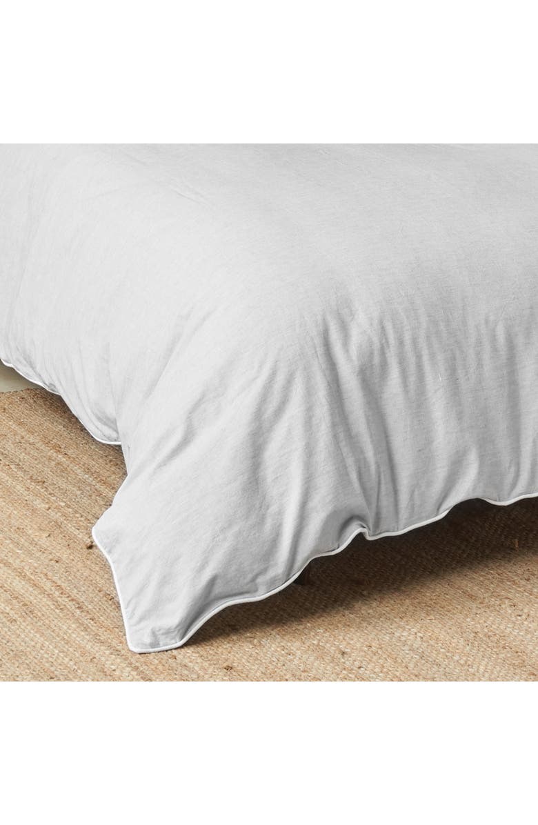 carol & frank Tate Boulder King Duvet Cover, Alternate, color, Gray