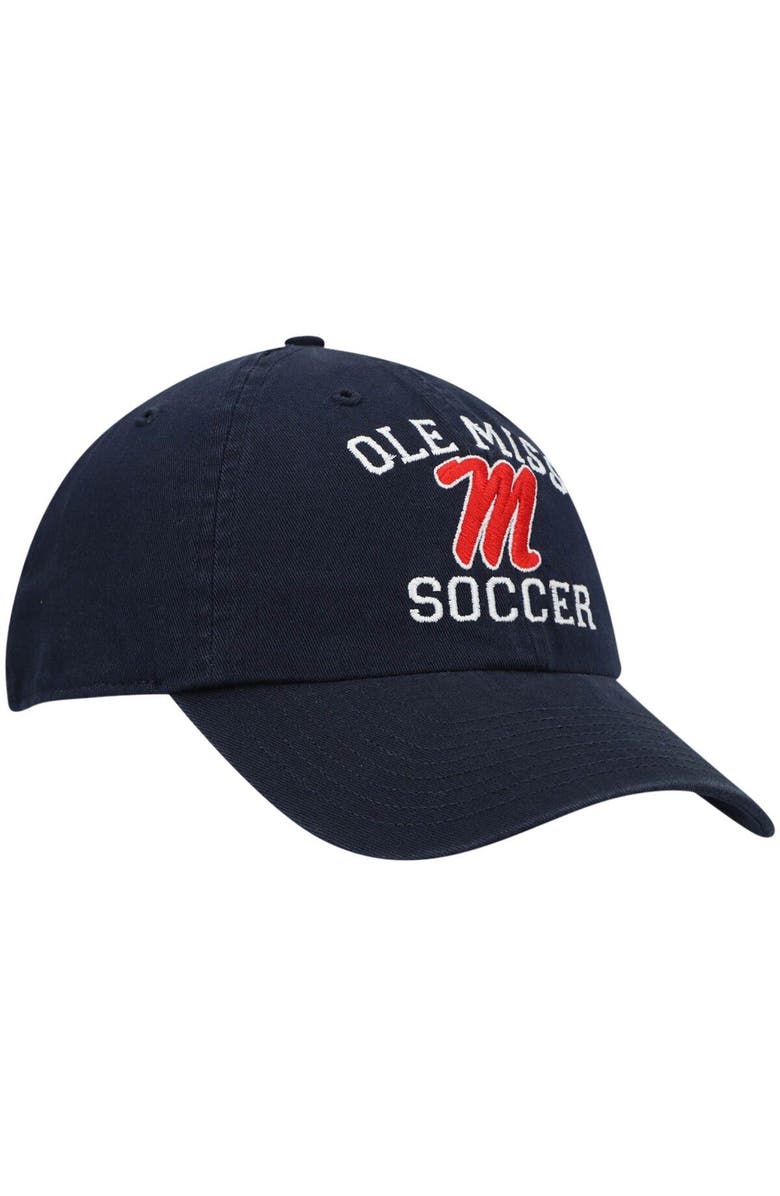 '47 Men's '47 Navy Ole Miss Rebels Soccer Clean-Up Adjustable Hat, Alternate, color, 