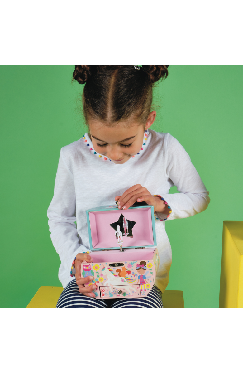 Floss & Rock Jewelry Box Rainbow Fairy Circular, Alternate, color, Rainbow Fairy