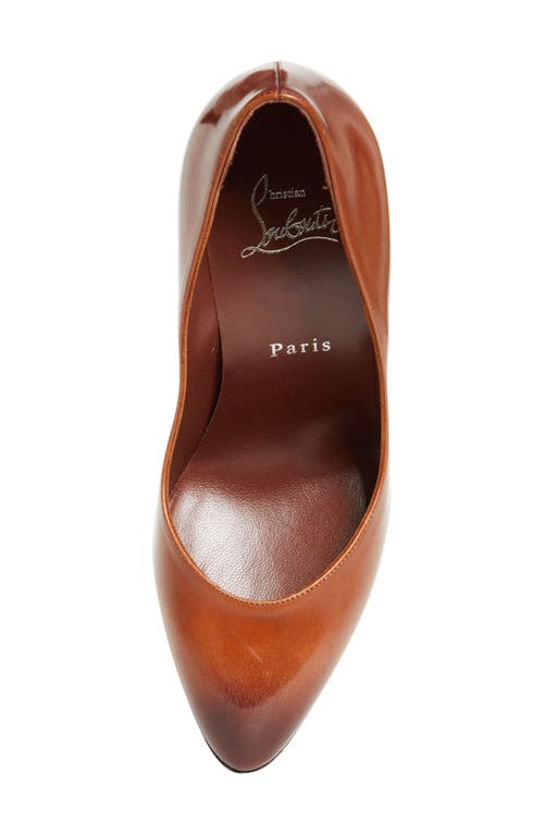 Christian Louboutin Fannylove Alta Pump In Brown