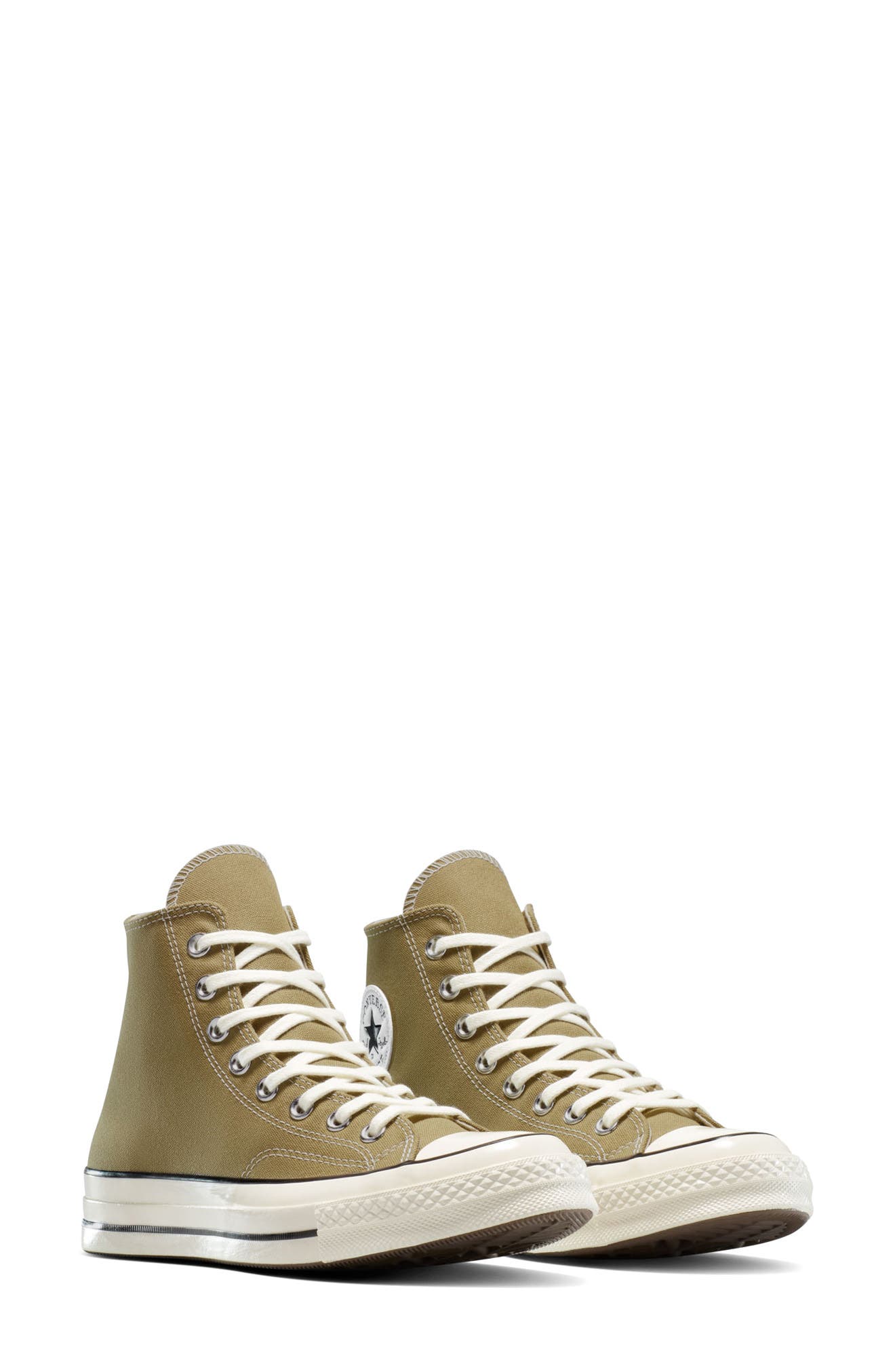 Converse Chuck Taylor<sup>®</sup> All Star<sup>®</sup> 70 High Top Sneaker, Alternate, color, Swamp Core/ Egret/ Black