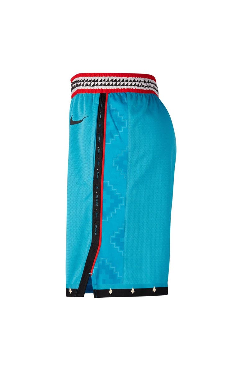 Nike Men's Nike Turquoise Phoenix Suns 2022/23 City Edition Swingman Shorts, Alternate, color, 