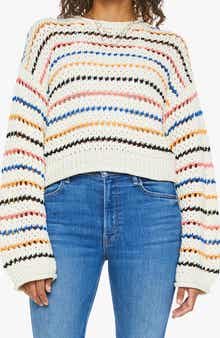 MOTHER The Bell Sleeve Roll Neck Sweater