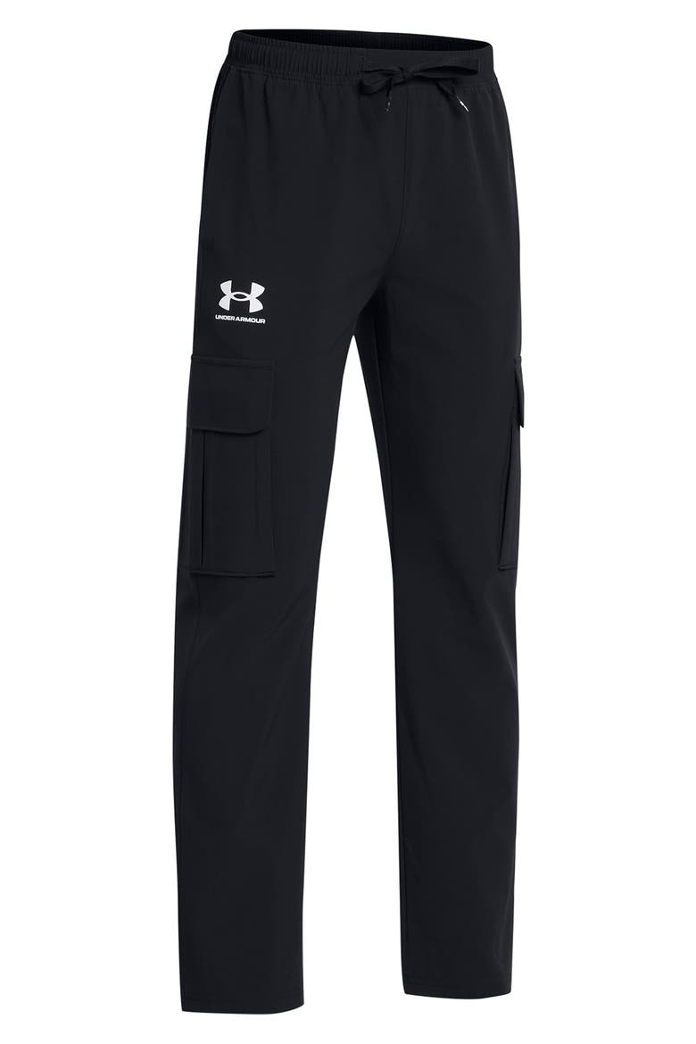 Kids' Icon Woven Pants, Alternate, color, BLACK