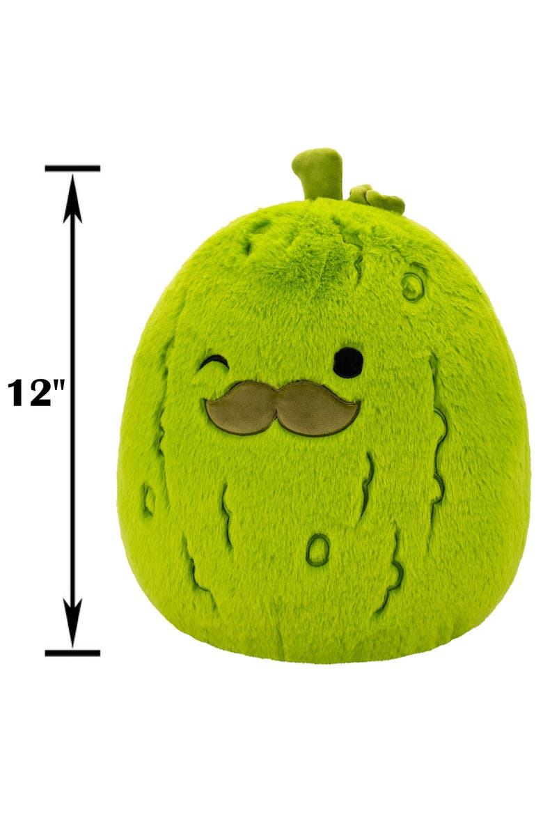 12 Inch Charles The Green Pickle Plush, Alternate, color, Multicolored