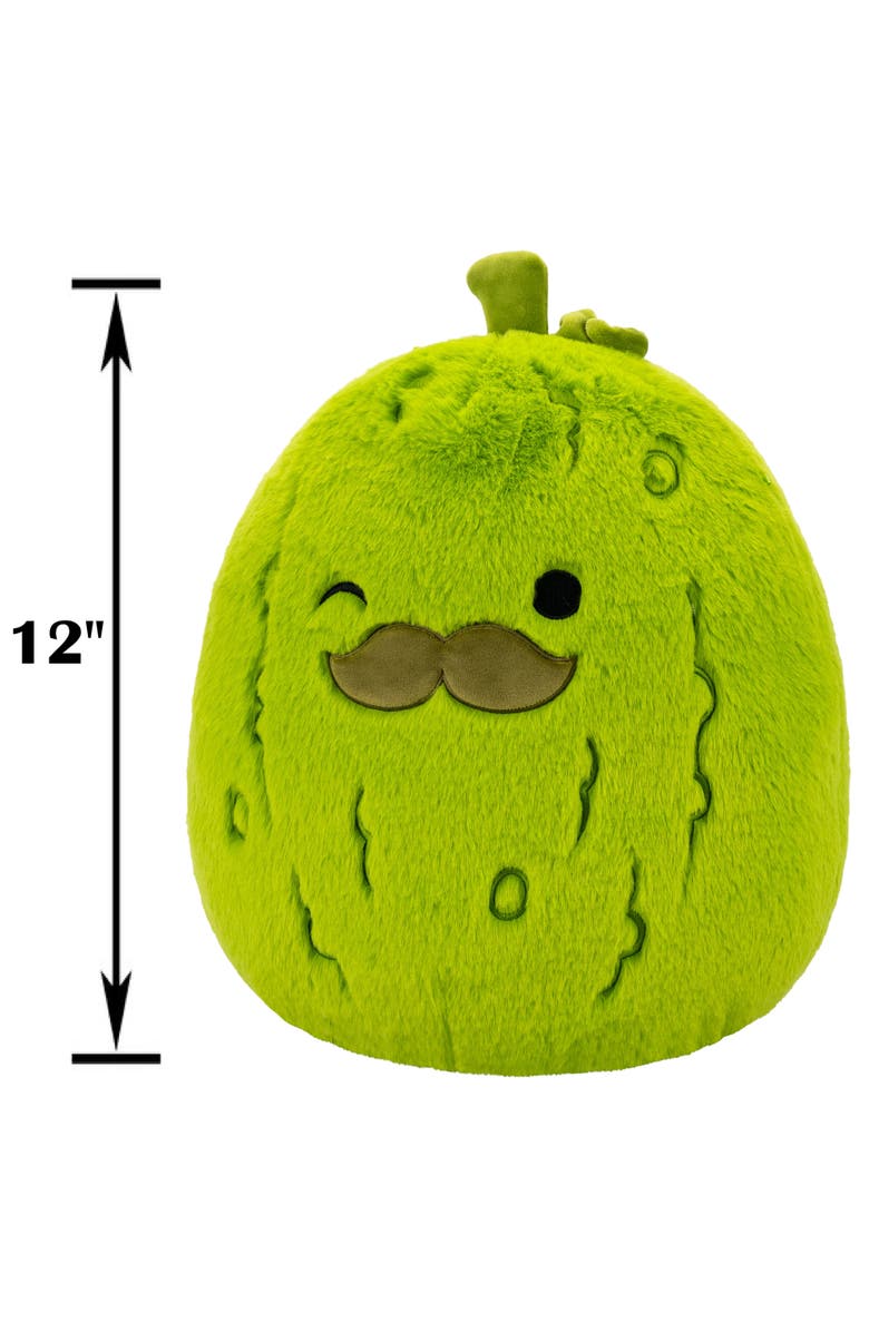 SQUISHMALLOWS 12 Inch Charles The Green Pickle Plush, Alternate, color, Multicolored