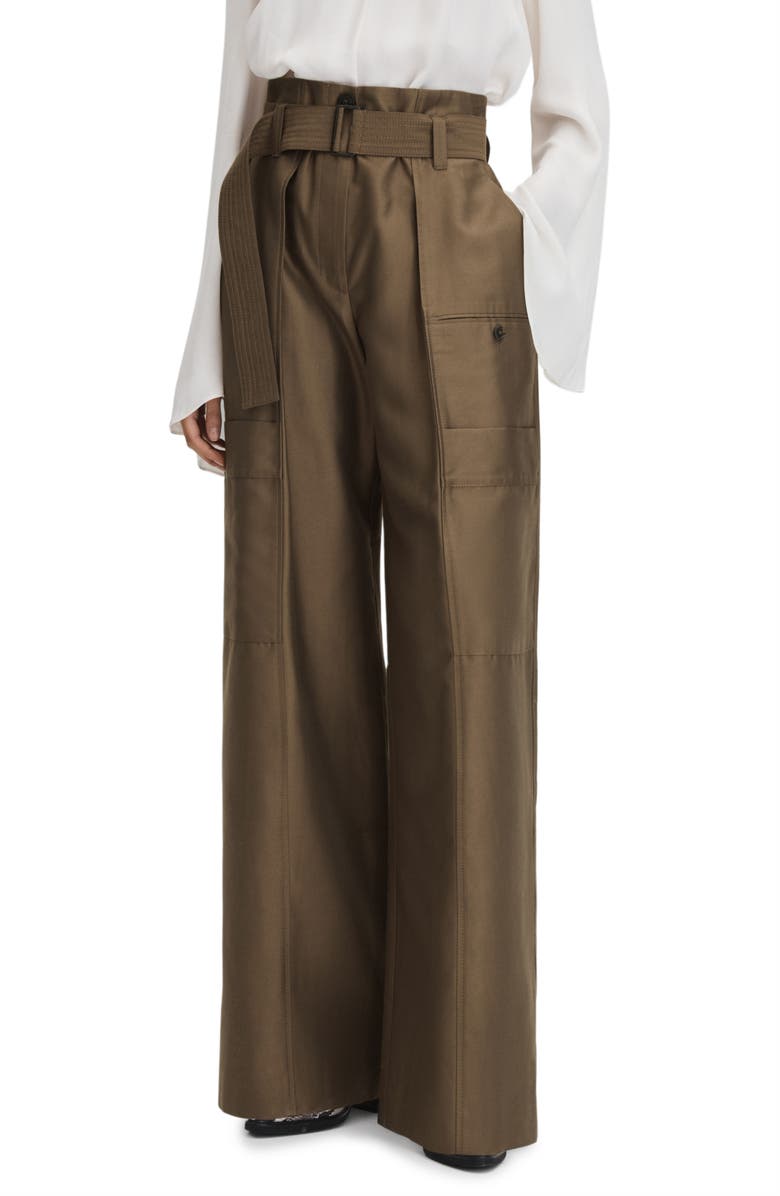 Reiss Maria Wide Leg Utility Pants, Main, color,