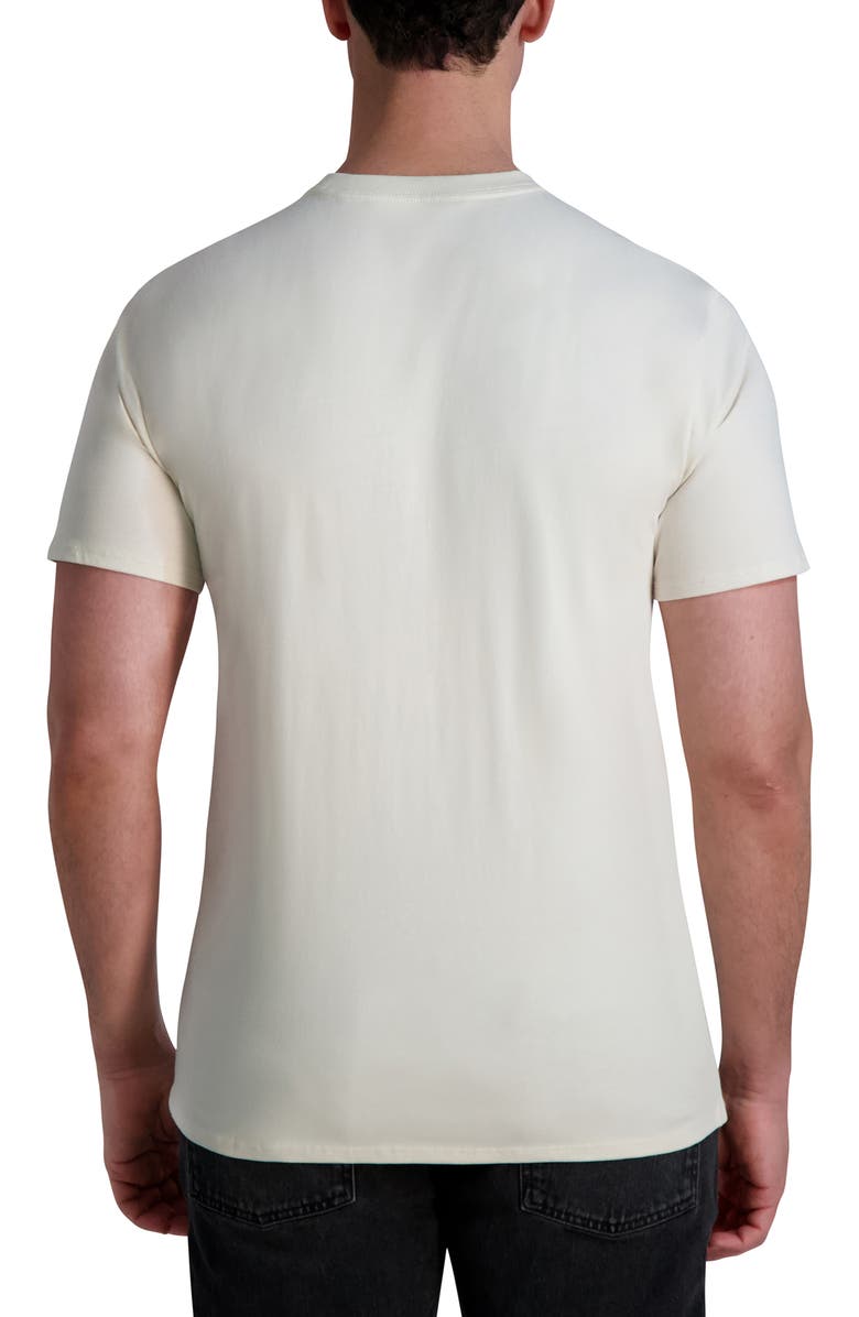 KARL LAGERFELD PARIS Karl & Choupette Square Logo Graphic T-Shirt, Alternate, color, 