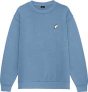 Dalix Heartly Ghost Womens Heavyweight Relaxed Sweatshirt