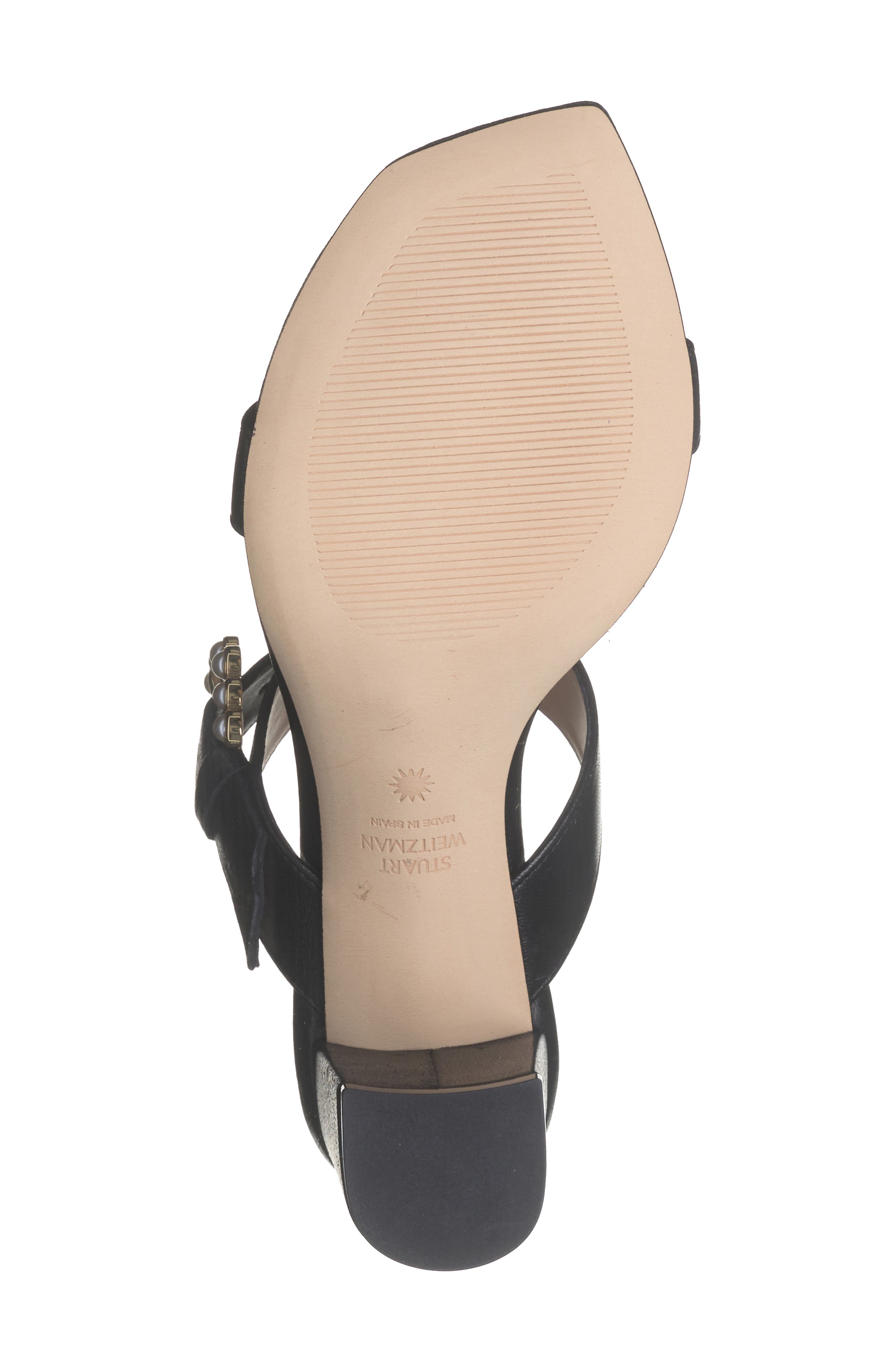 Stuart Weitzman Piper 75 Block Sandal, Alternate, color, 