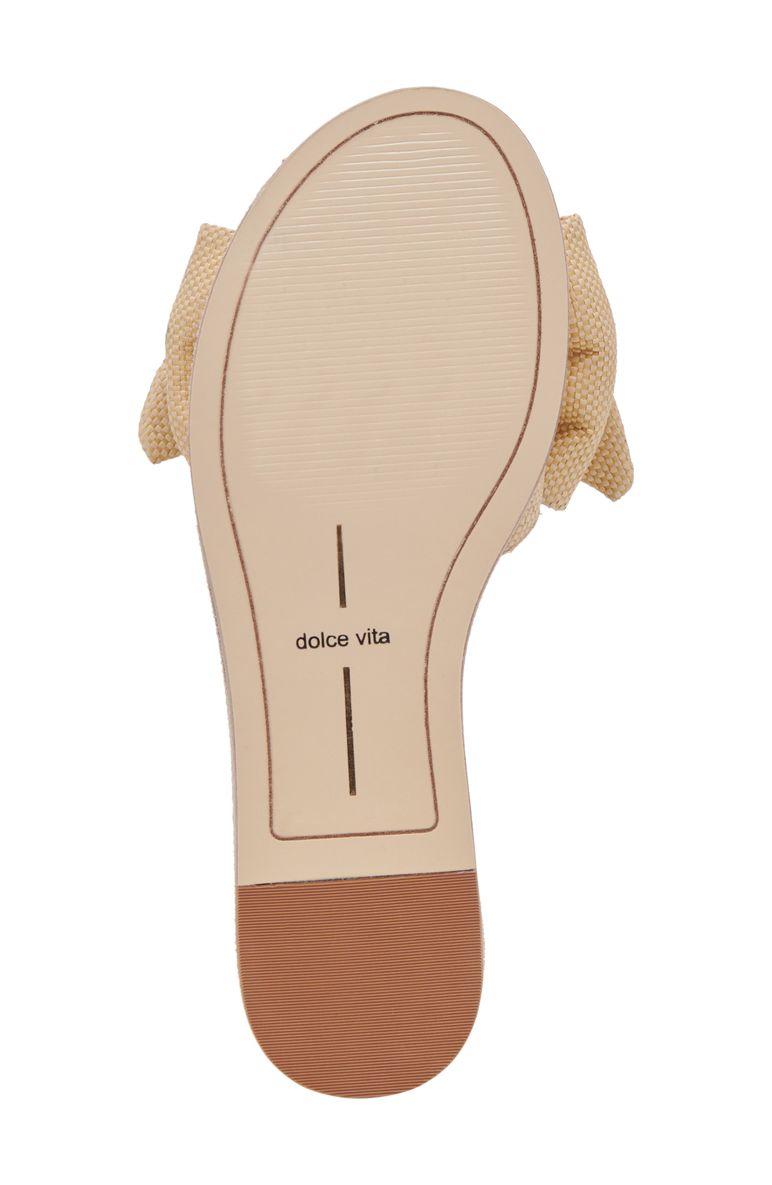 Dolce Vita Darsey Slide Sandal, Alternate, color, Light Natural Raffia