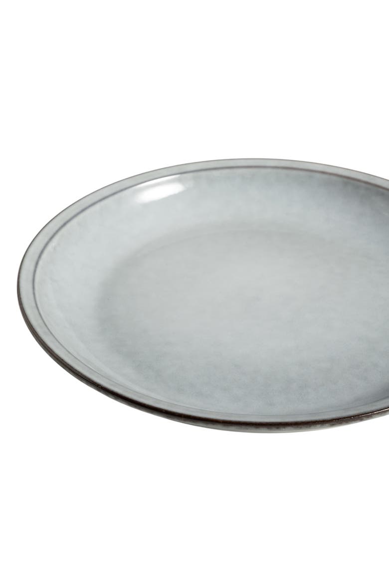 Lily Stoneware Dinner Plate 9.4" Set of 3, Alternate, color, Blue