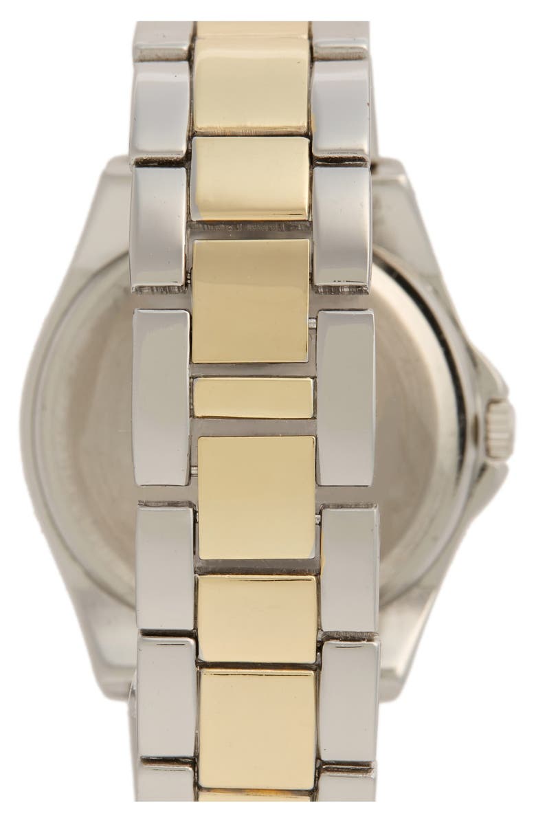 BP. Two Tone Bracelet Watch, Alternate, color,