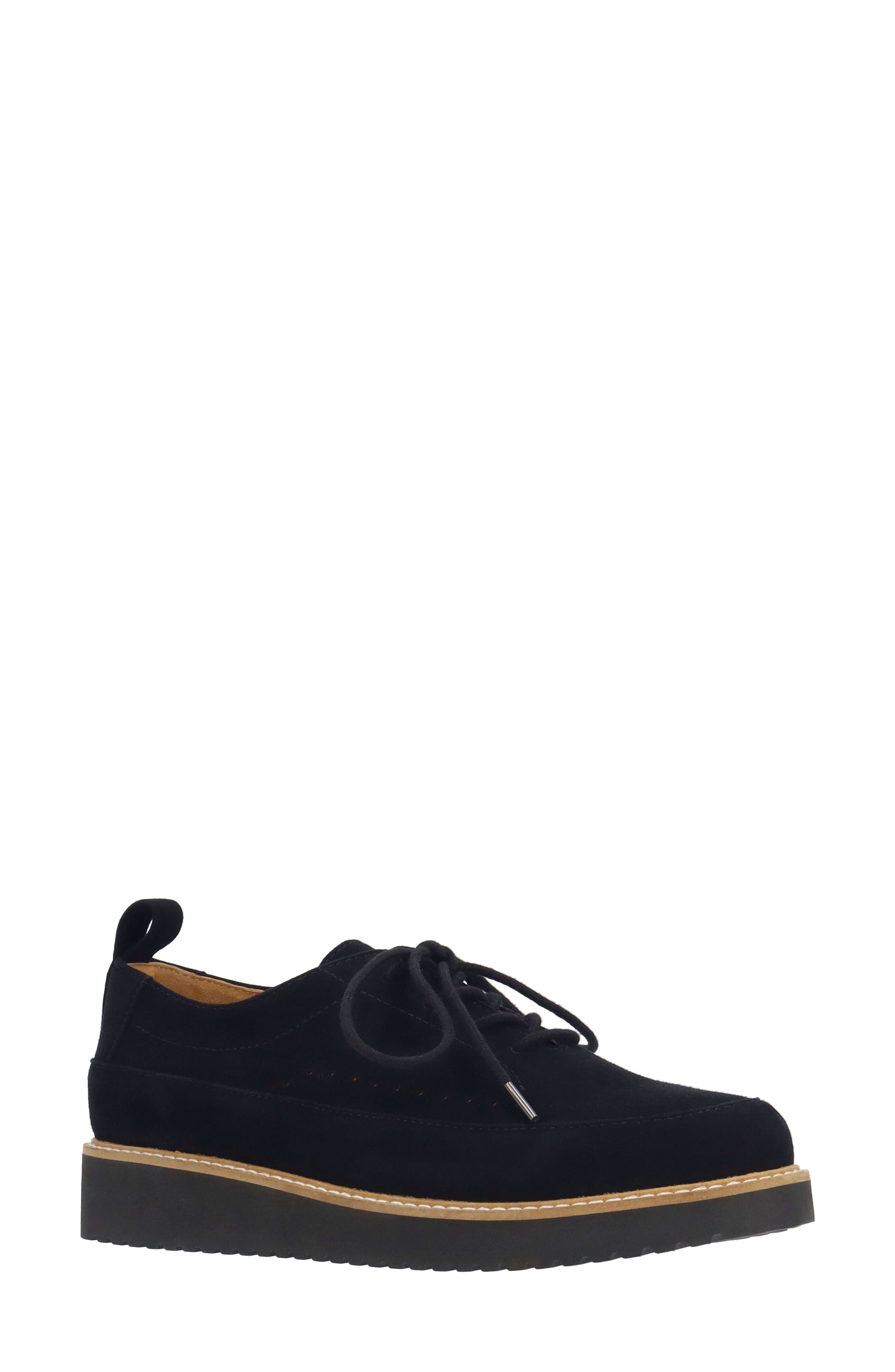 L'Amour des Pieds Xindra Derby Sneaker, Main, color, Black