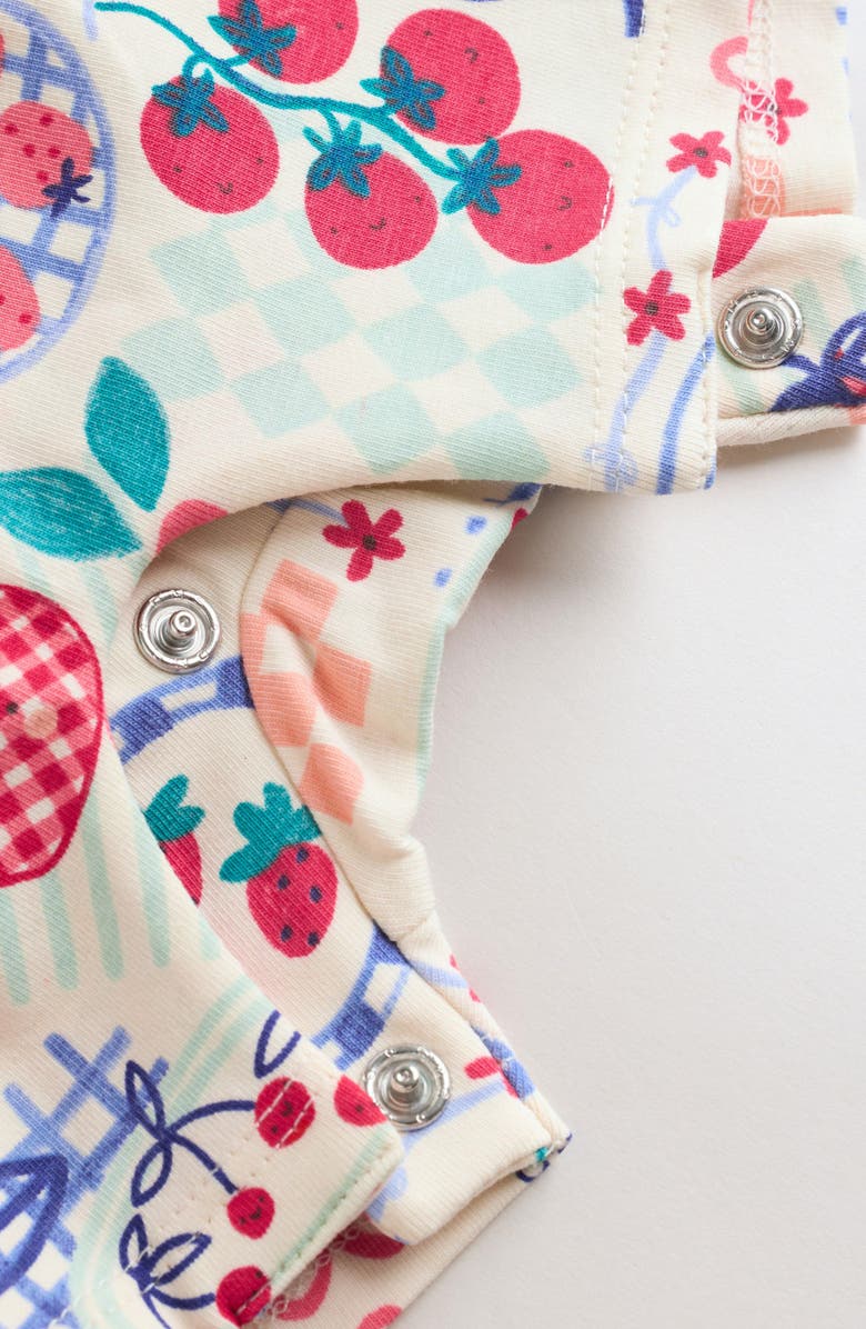 NEXT Pack of 3 Assorted Frill Rompers, Alternate, color, Red