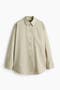  Khaki Beige/Pinstriped